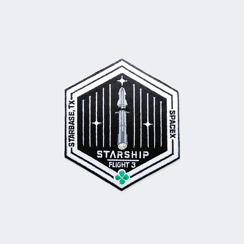 Starship Flight 3 Mission Patch