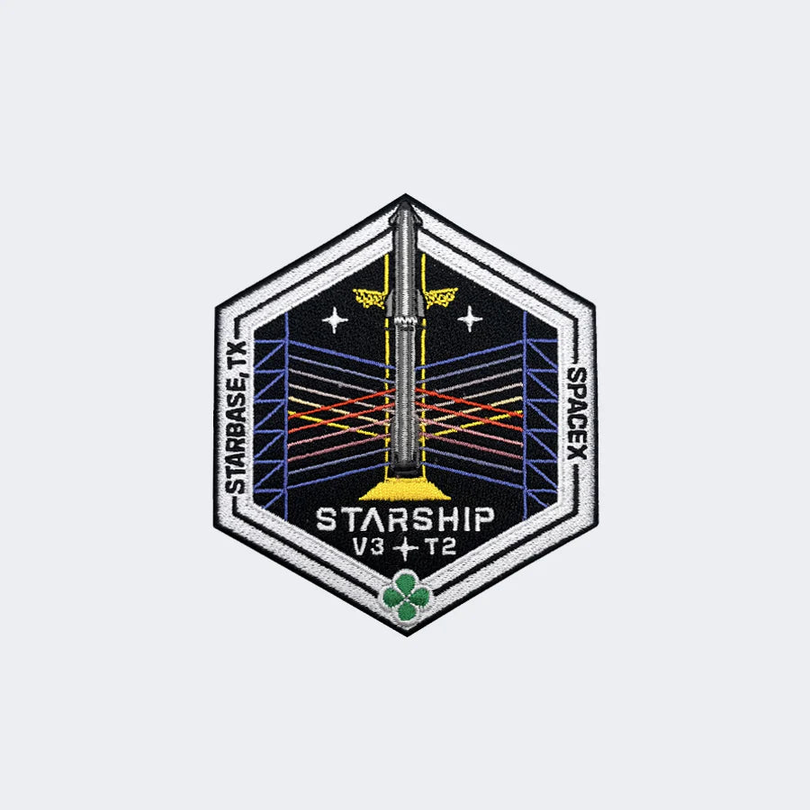 STARSHIP MILESTONE V3T2 MISSION PATCH