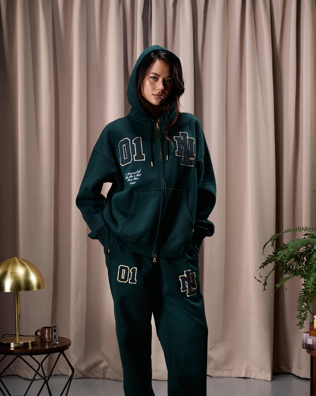 JOURNEY ZIP UP GREEN