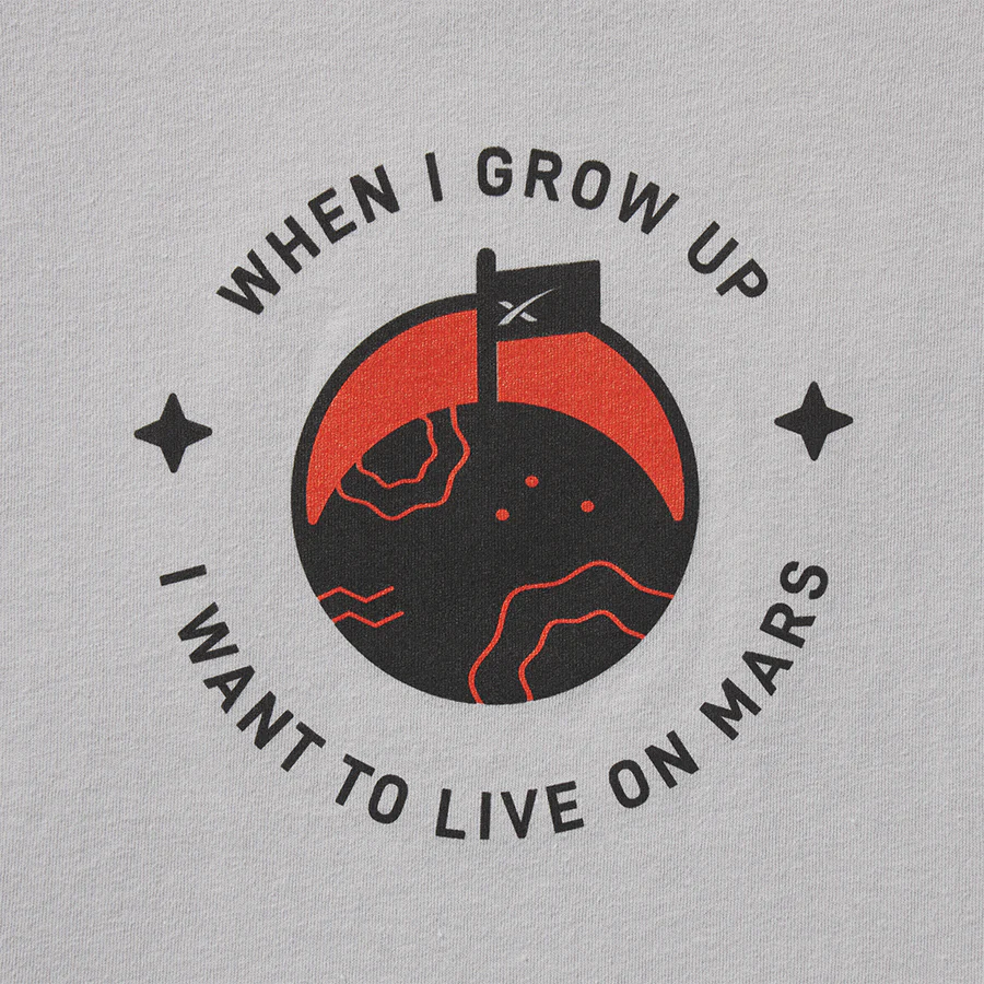 TODDLERS SPACEX MARS XPLORER T SHIRT