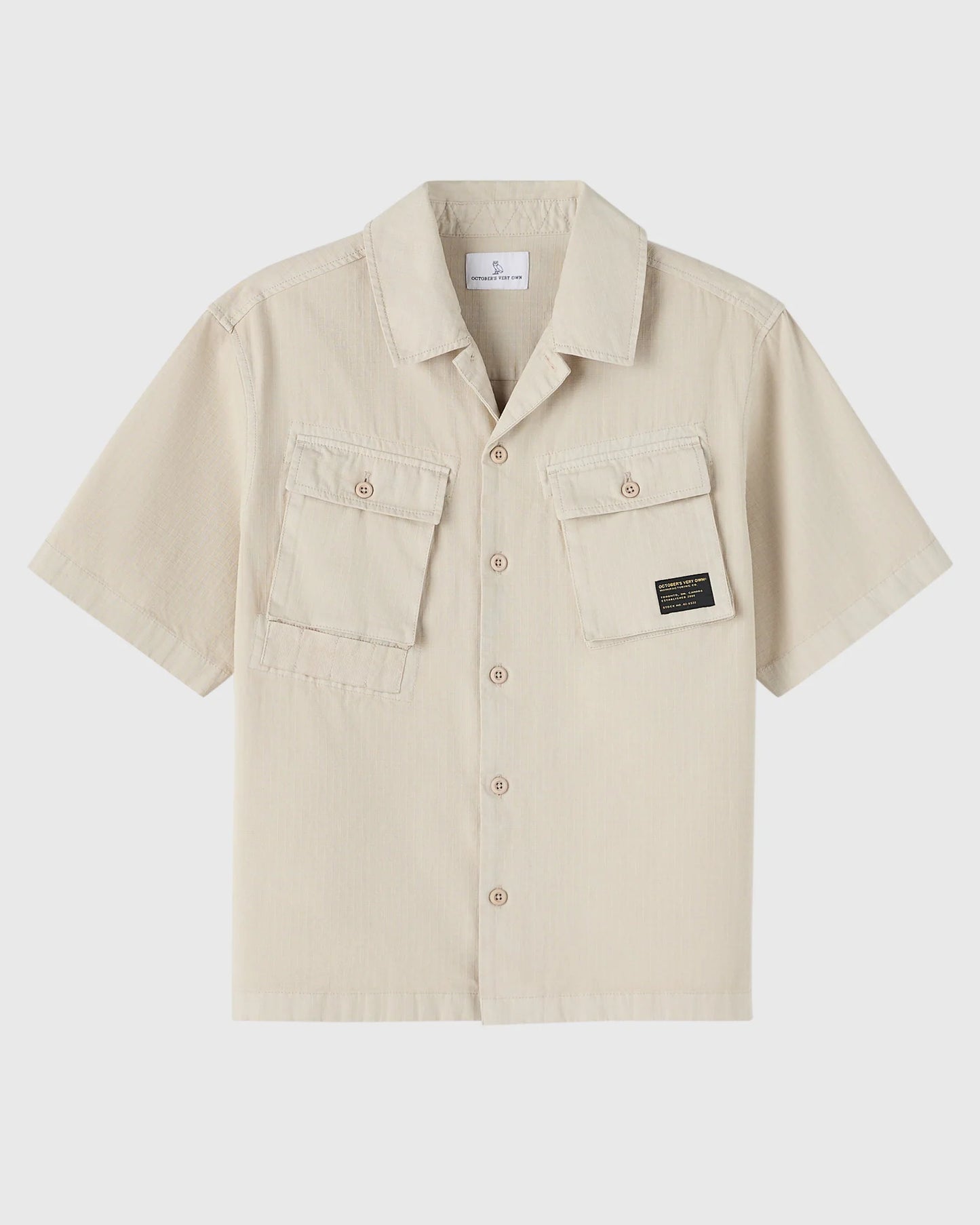 Linen Ripstop Camp Shirt