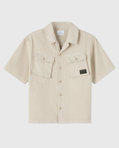 Linen Ripstop Camp Shirt