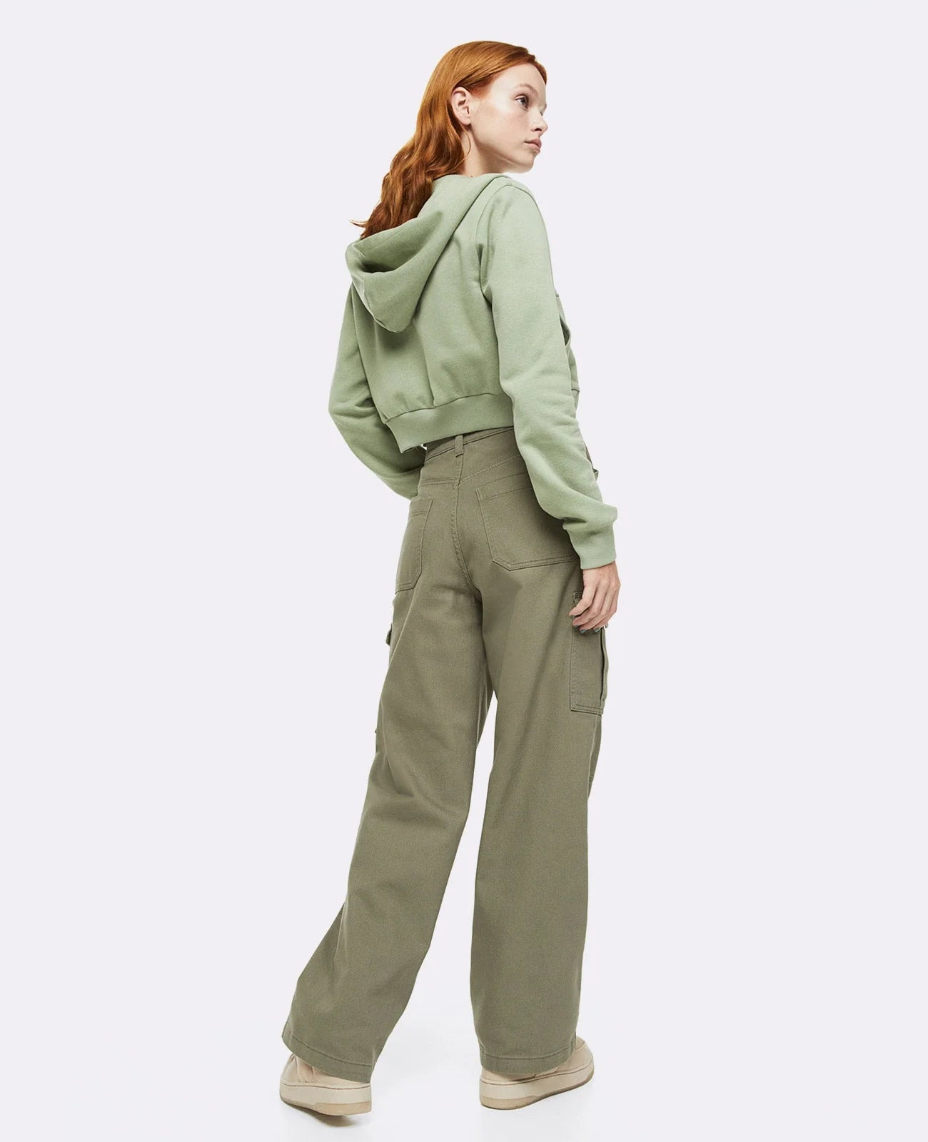 Zip through hoodie set