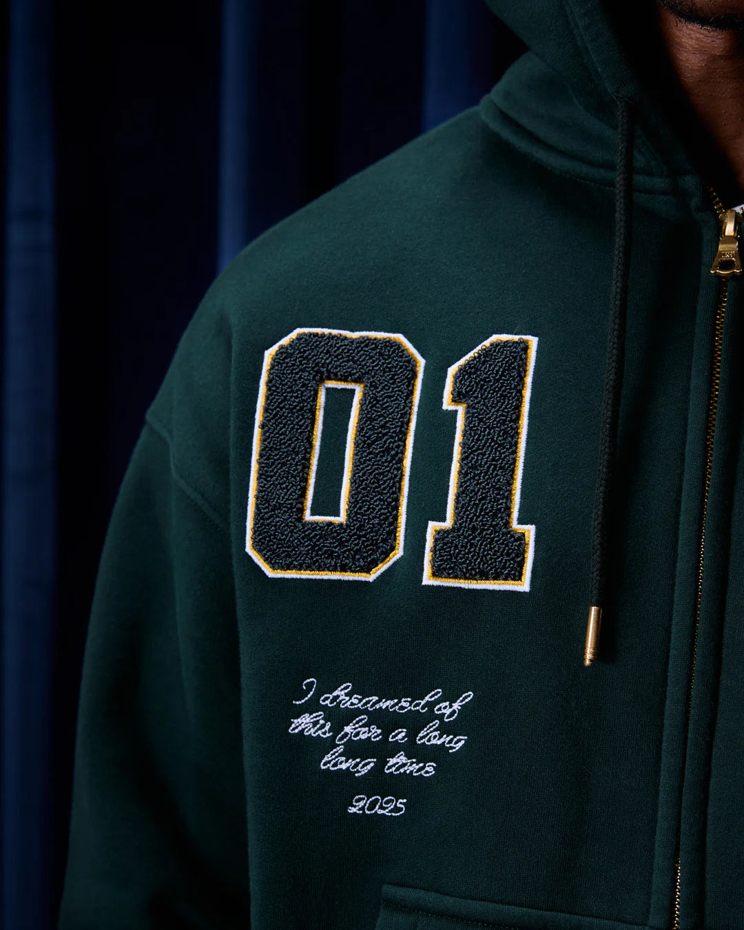 JOURNEY ZIP UP GREEN
