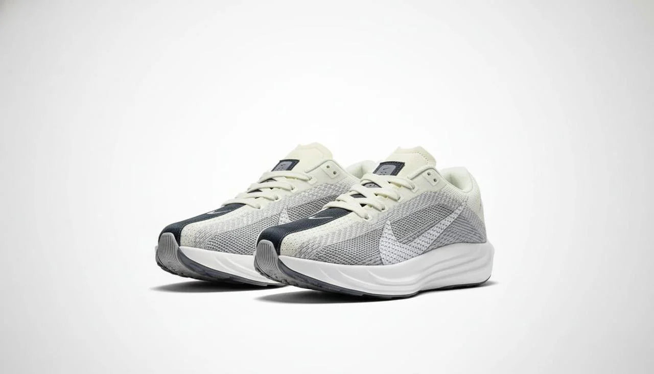 NIKE PEGASUS PLUS OFF WHITE GREY AND BLACK