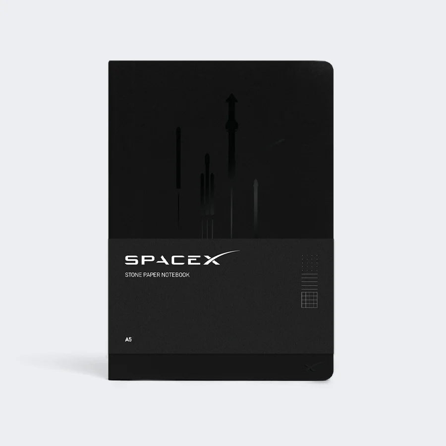 SPACEX ENGINEERING STONE PAPER NOTEBOOK