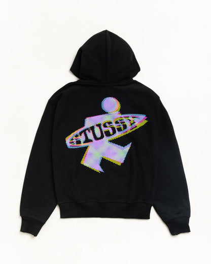 DOT SURF PUFF PRINT ZIP HOODIE