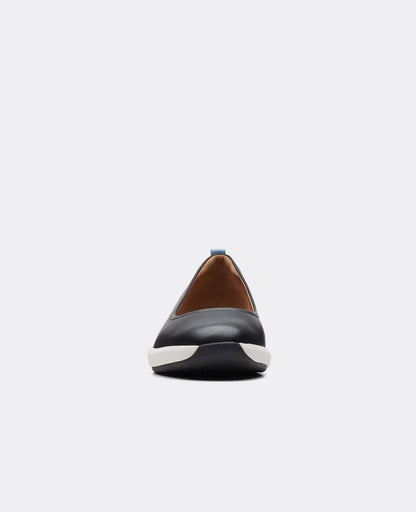Toe Slip On Shoes Black