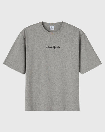 Luxe Jersey Script Tee