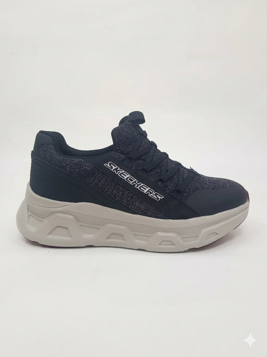 D LUX WALKKER AND SKECHERS BLACK