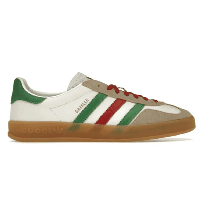 Adidas x Gucci Gazelle White Green Red