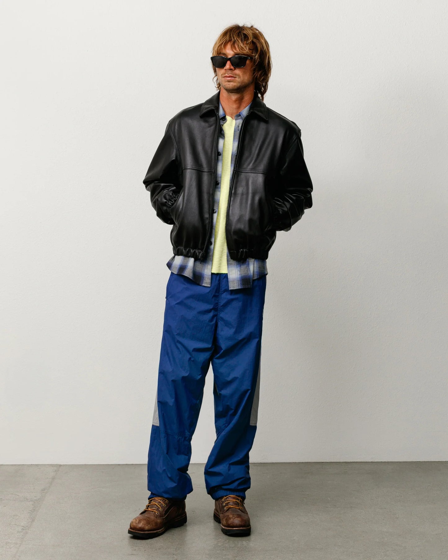 LEATHER WORK JACKET