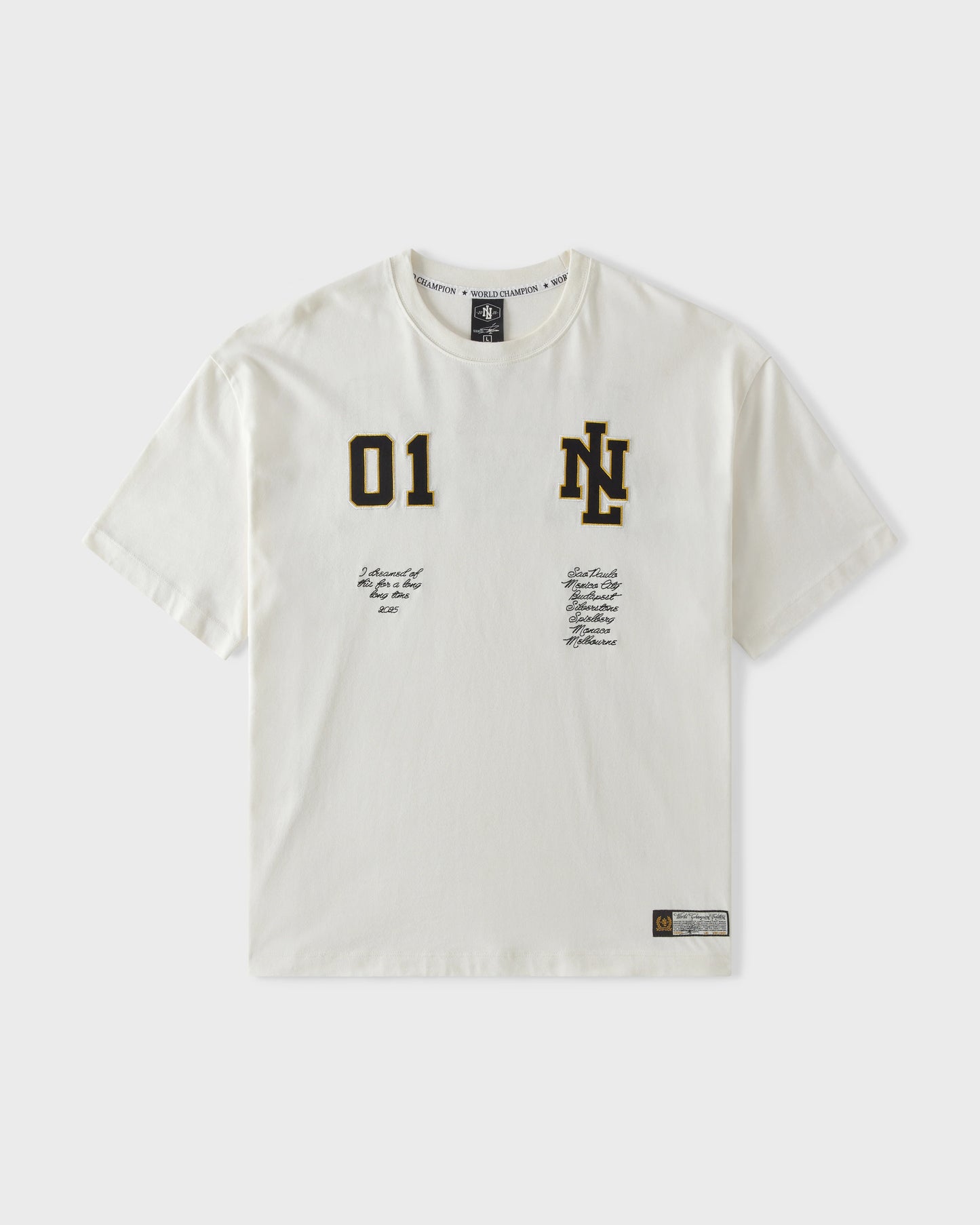 CHAMPIONSHIP DREAM TEE WHITE