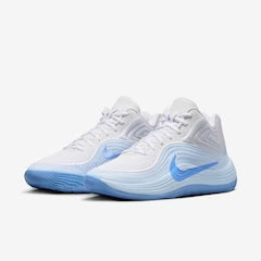 Tênis Nike Precision 8 Branco Azul Claro