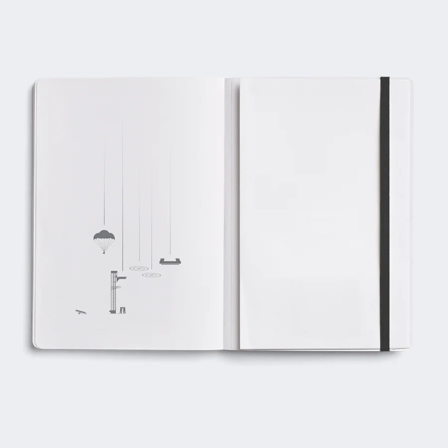 SPACEX ENGINEERING STONE PAPER NOTEBOOK