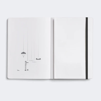 SPACEX ENGINEERING STONE PAPER NOTEBOOK