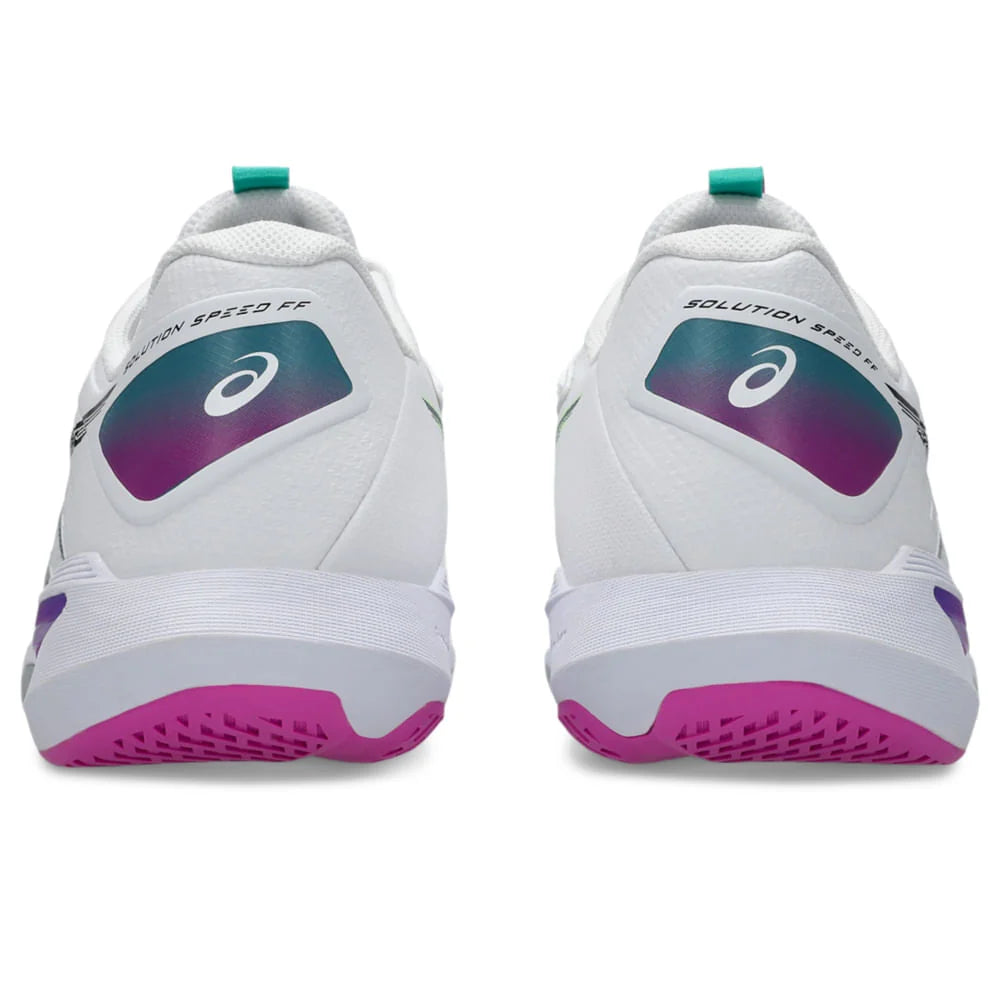 Tênis Asics Solution Speed FF 4 Branco Roxo