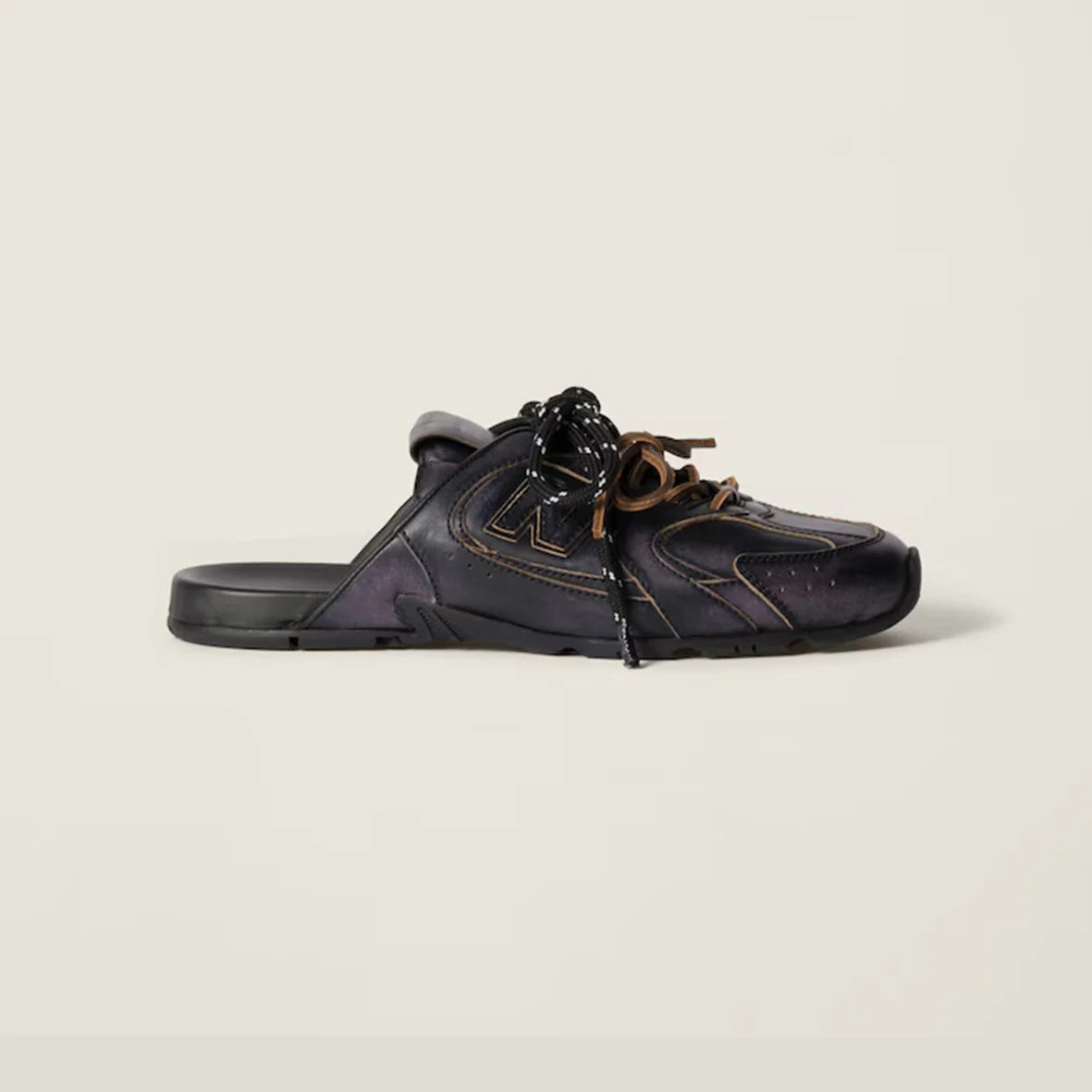 NB x Miu Miu 530 Mule black