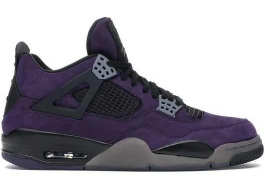 Travis Scott x Air Jordan 4 Retro Purple Suede Black Midsole