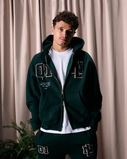 JOURNEY ZIP UP GREEN