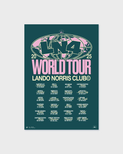 WORLD TOUR POSTER