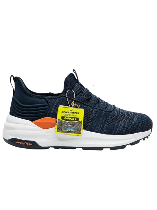 SKECHERS ARCH FIT MEMORY FOAM NAVY BLUE