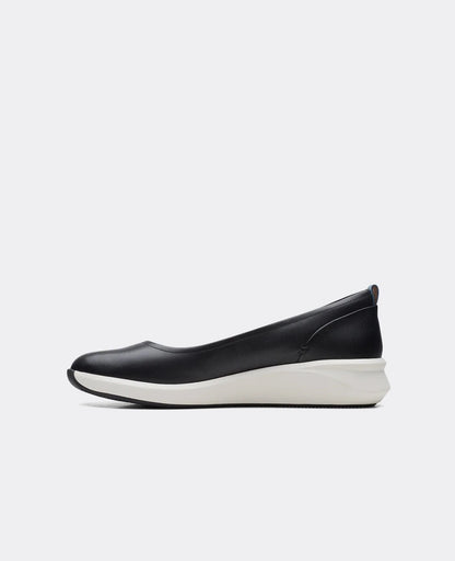 Toe Slip On Shoes Black
