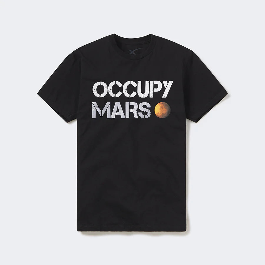 Mens Occupy Mars T Shirt