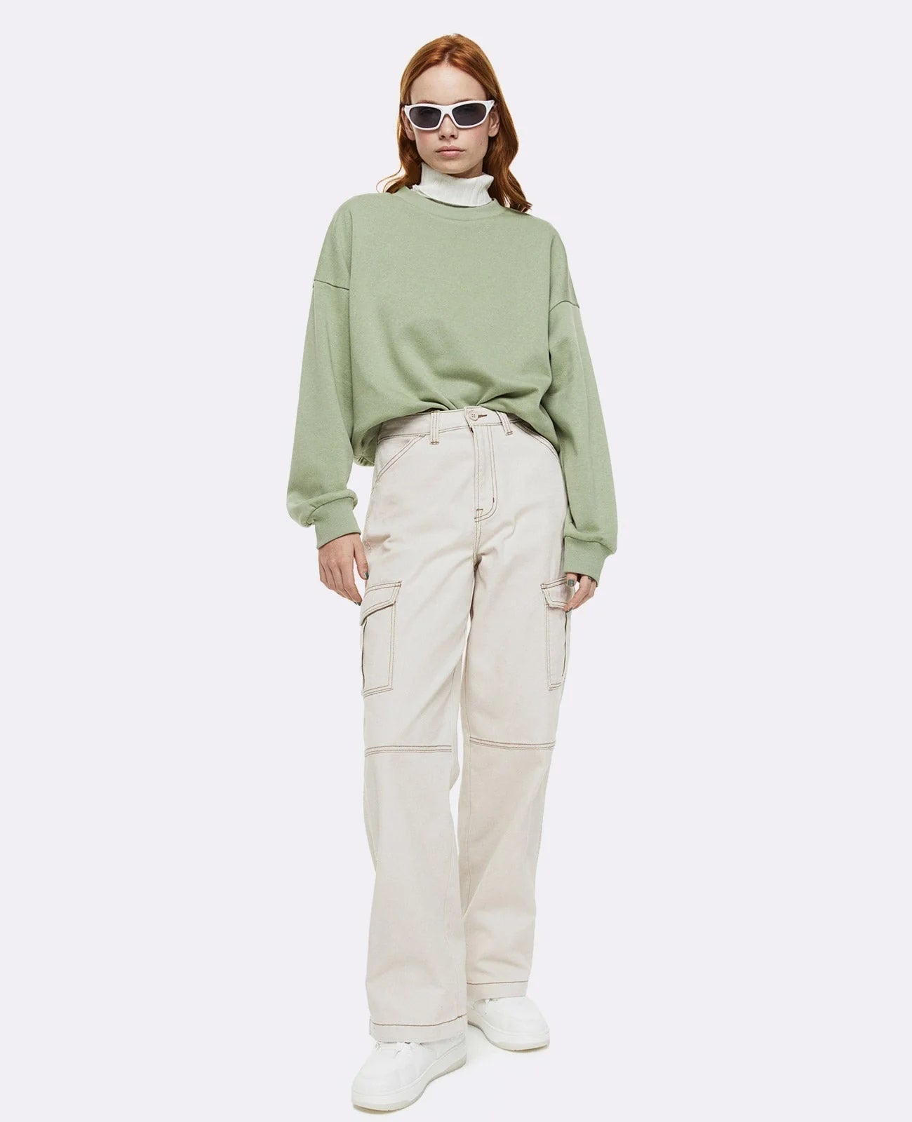 Zip through hoodie set