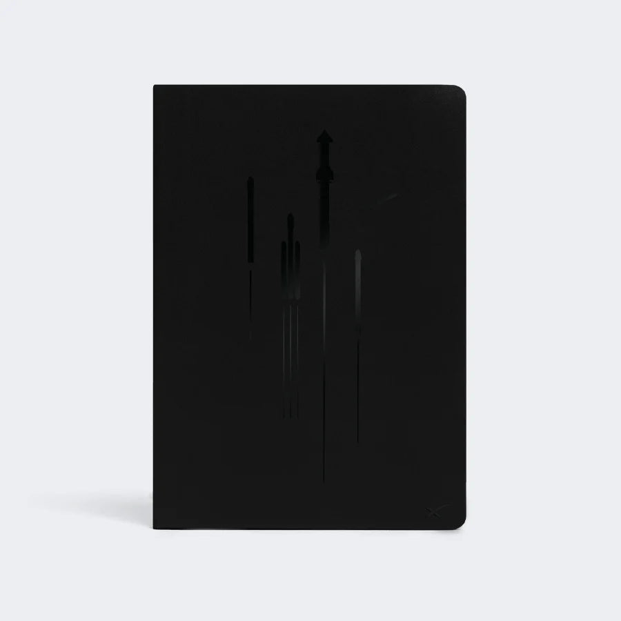 SPACEX ENGINEERING STONE PAPER NOTEBOOK