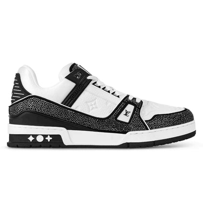 Louis Vuitton LV Trainer Sneaker Swarovski Crystals