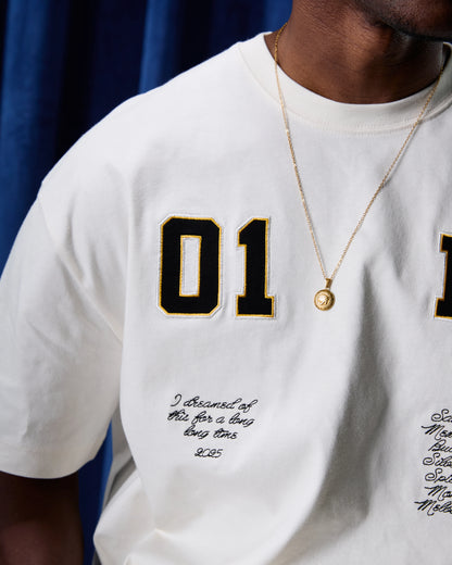 CHAMPIONSHIP DREAM TEE WHITE