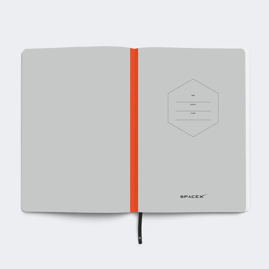 SPACEX ENGINEERING STONE PAPER NOTEBOOK