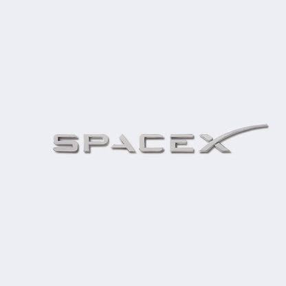 SPACEX CAR EMBLEM