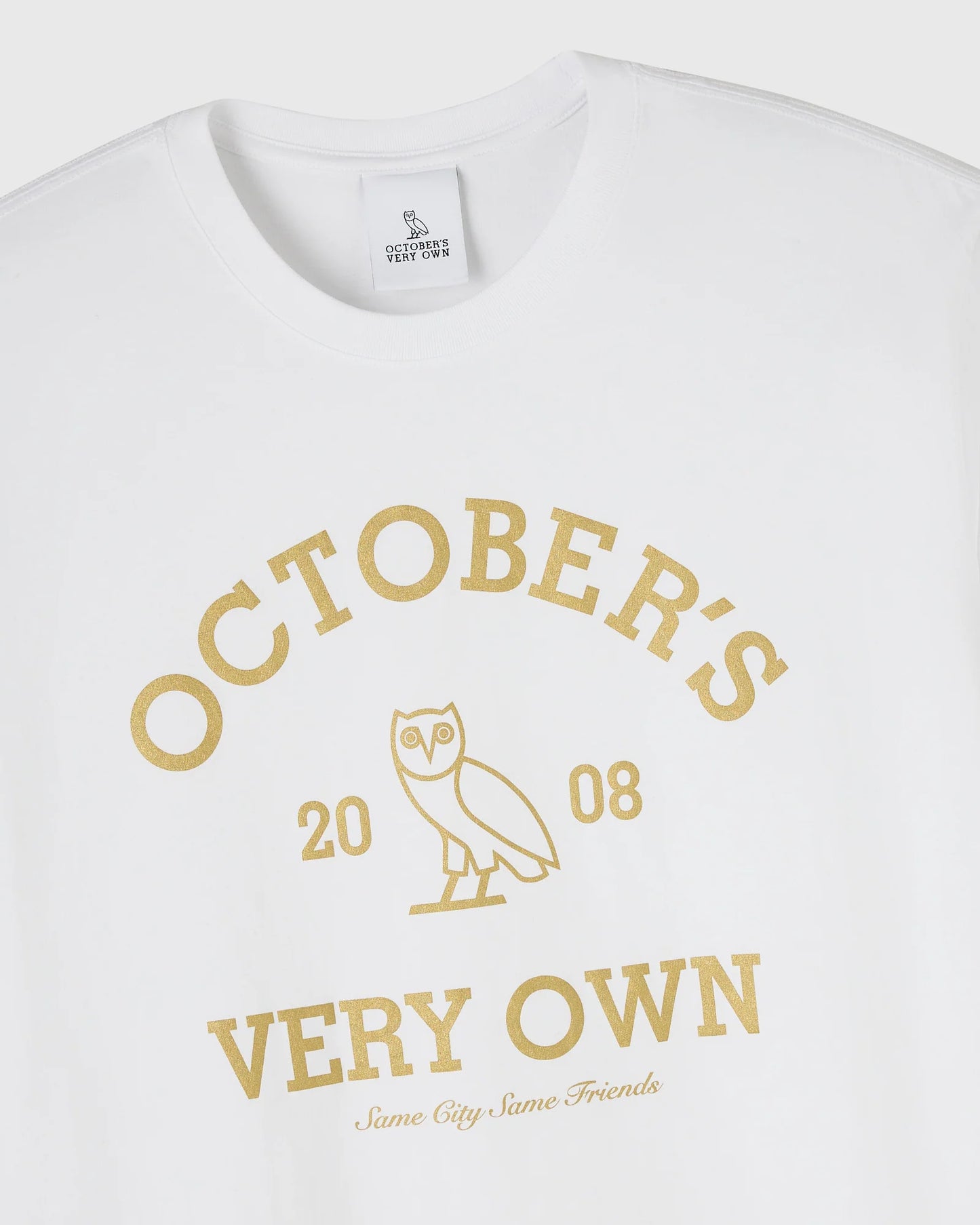 Collegiate Tee White