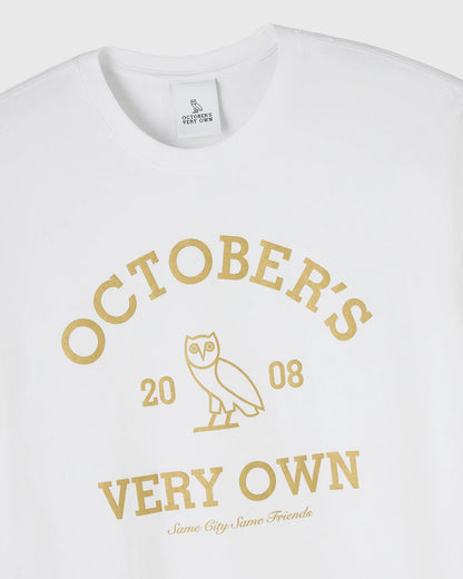 Collegiate Tee White