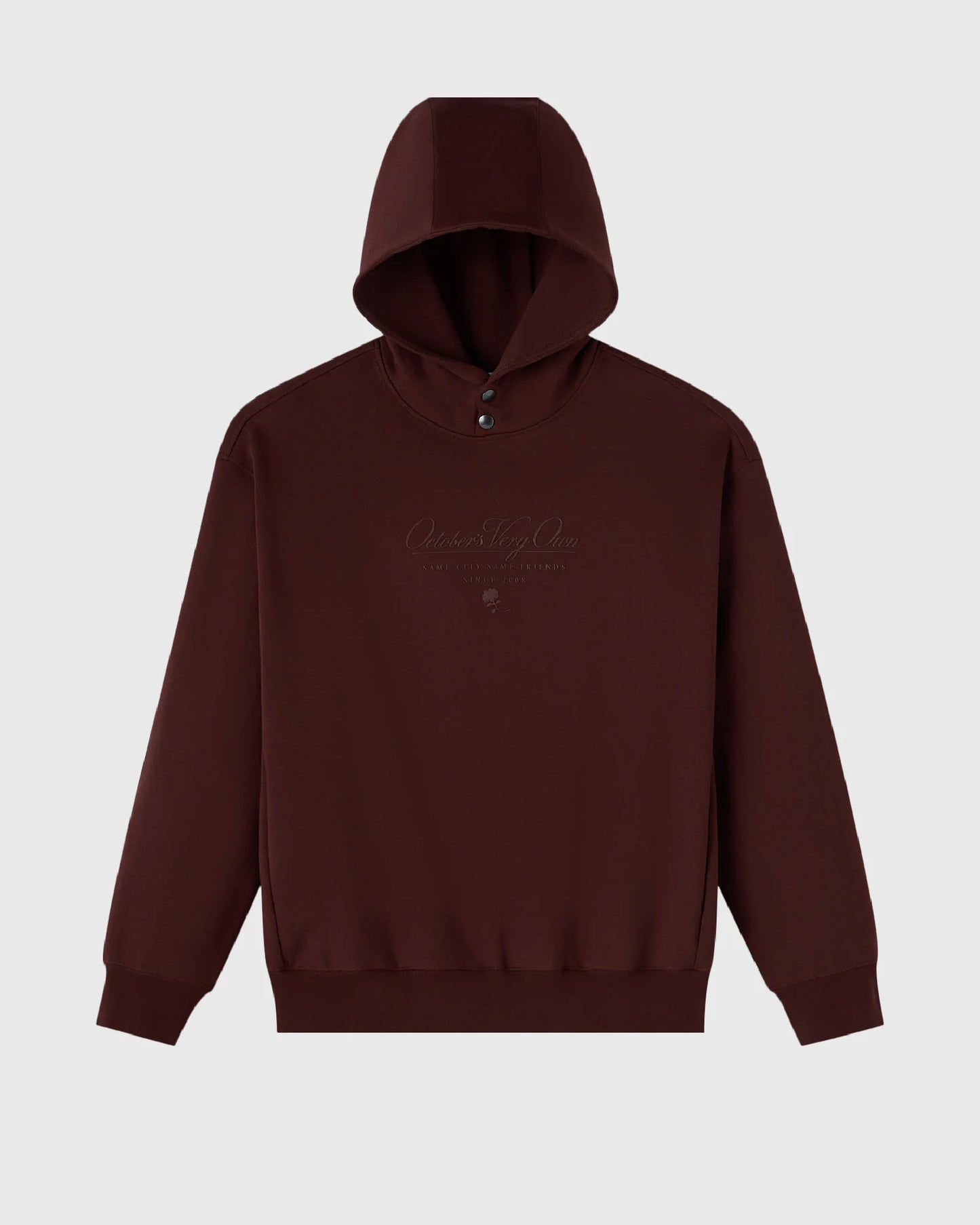 Double Knit Script Hoodie