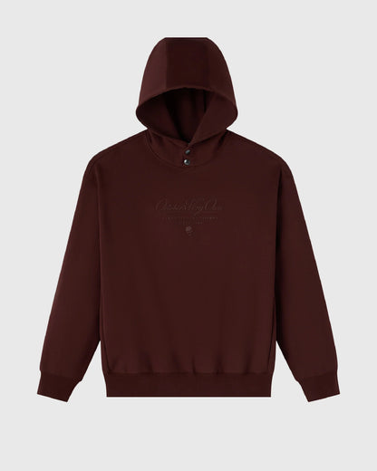 Double Knit Script Hoodie