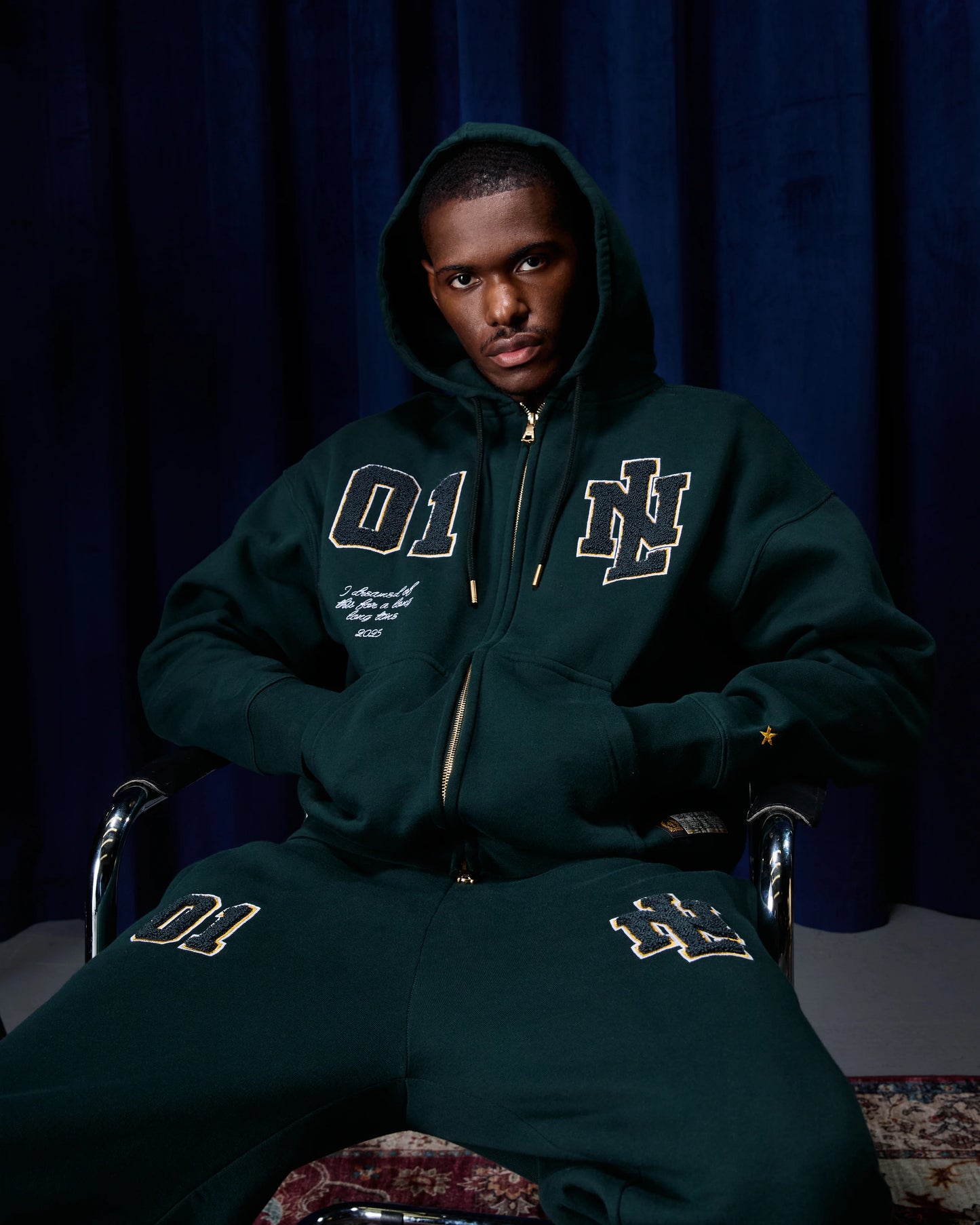 JOURNEY ZIP UP GREEN