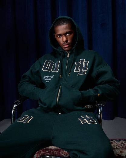 JOURNEY ZIP UP GREEN