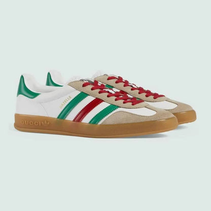 Adidas x Gucci Gazelle White Green Red