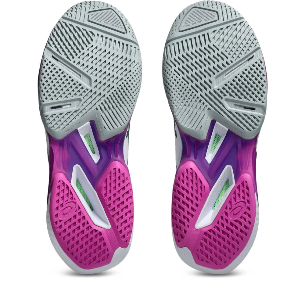 Tênis Asics Solution Speed FF 4 Branco Roxo