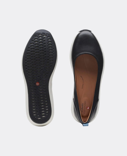 Toe Slip On Shoes Black