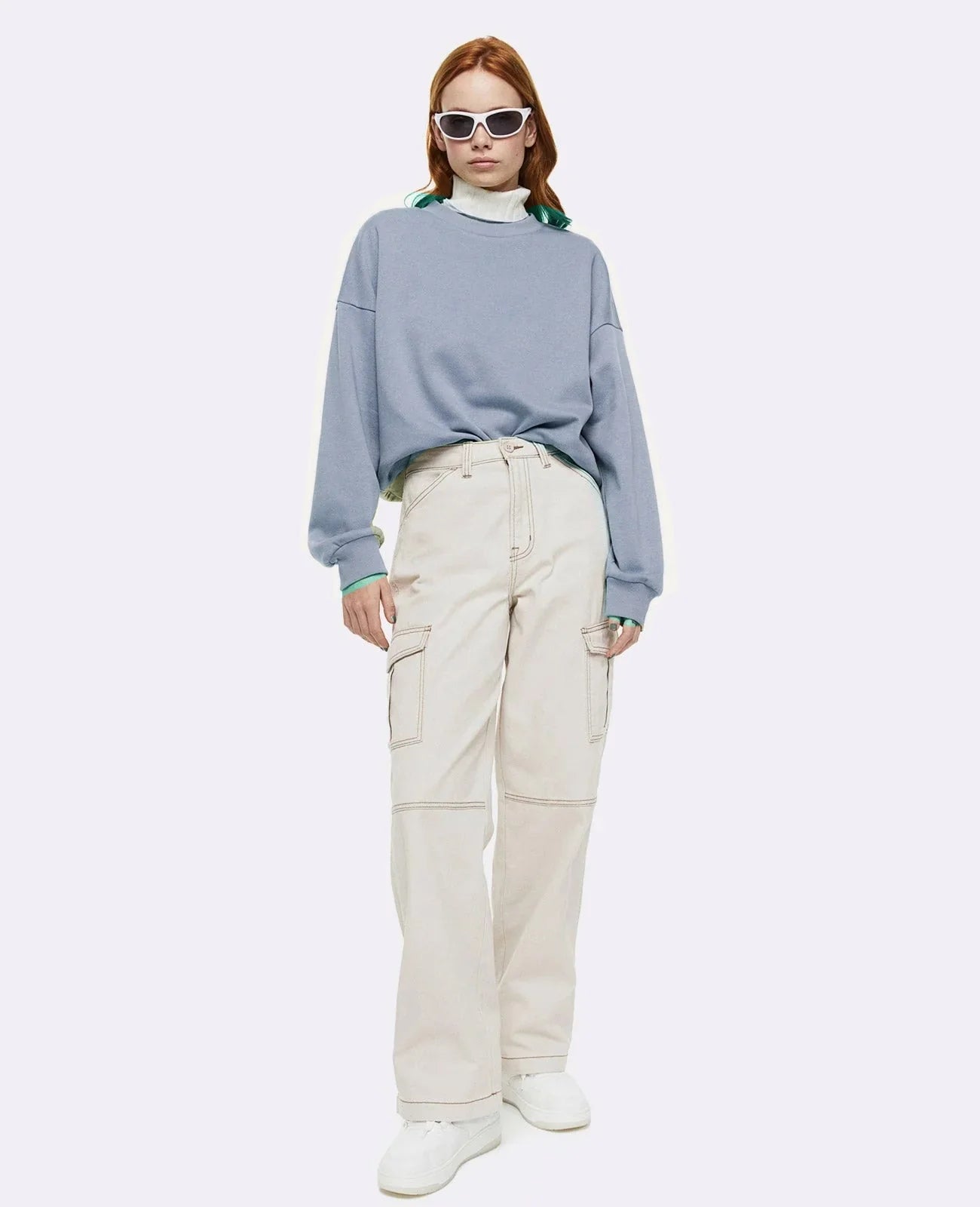 Zip through hoodie set