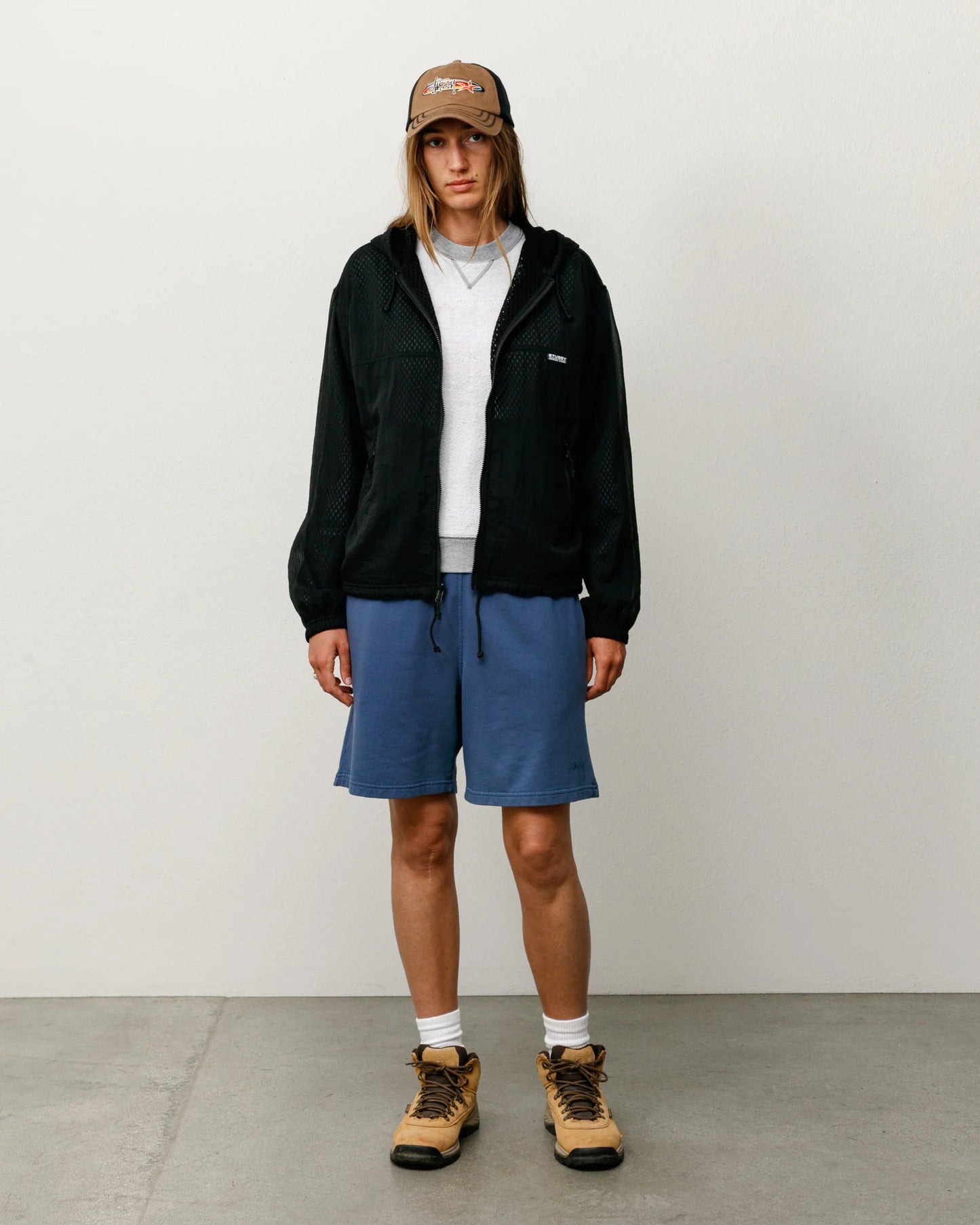 LAYERED MESH REVERSIBLE JACKET