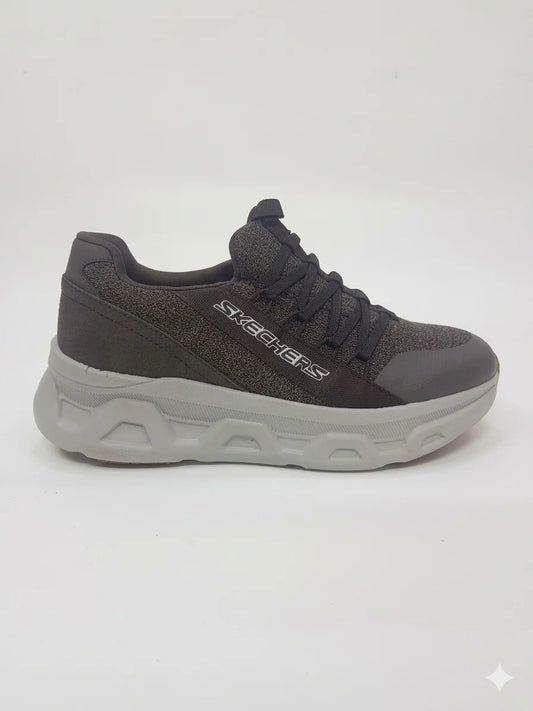 D LUX WALKKER AND SKECHERS BROWN