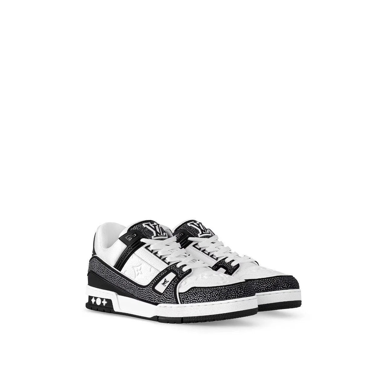 Louis Vuitton LV Trainer Sneaker Swarovski Crystals