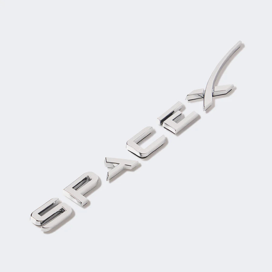 SPACEX CAR EMBLEM
