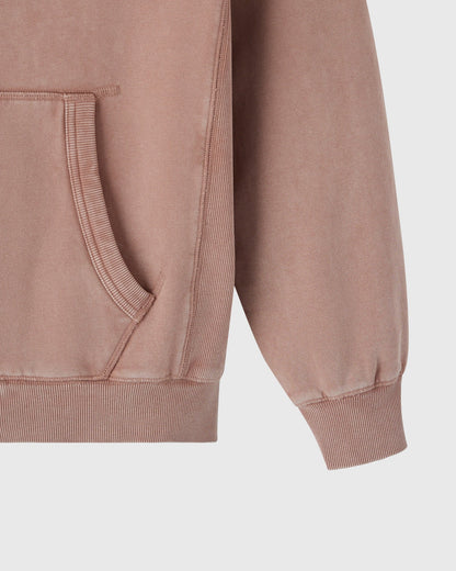 Muskoka Raglan Full Zip Hoodie Clay Pink