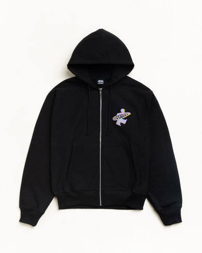 DOT SURF PUFF PRINT ZIP HOODIE